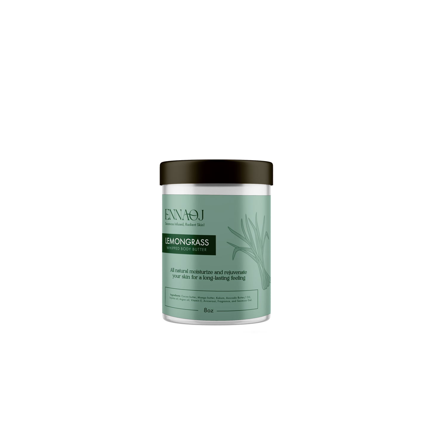 Lemongrass: Sea moss Body Butter image 0