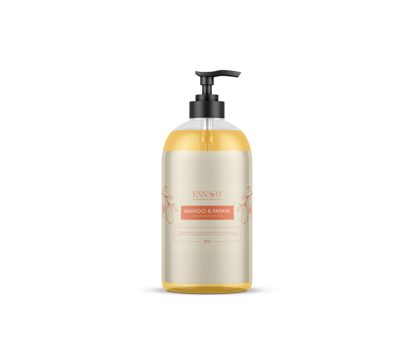 Mango and Papaya: Sea moss Body Gel image 0