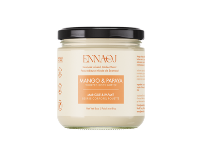 Mango and Papaya: Sea moss Whipped Body Butter