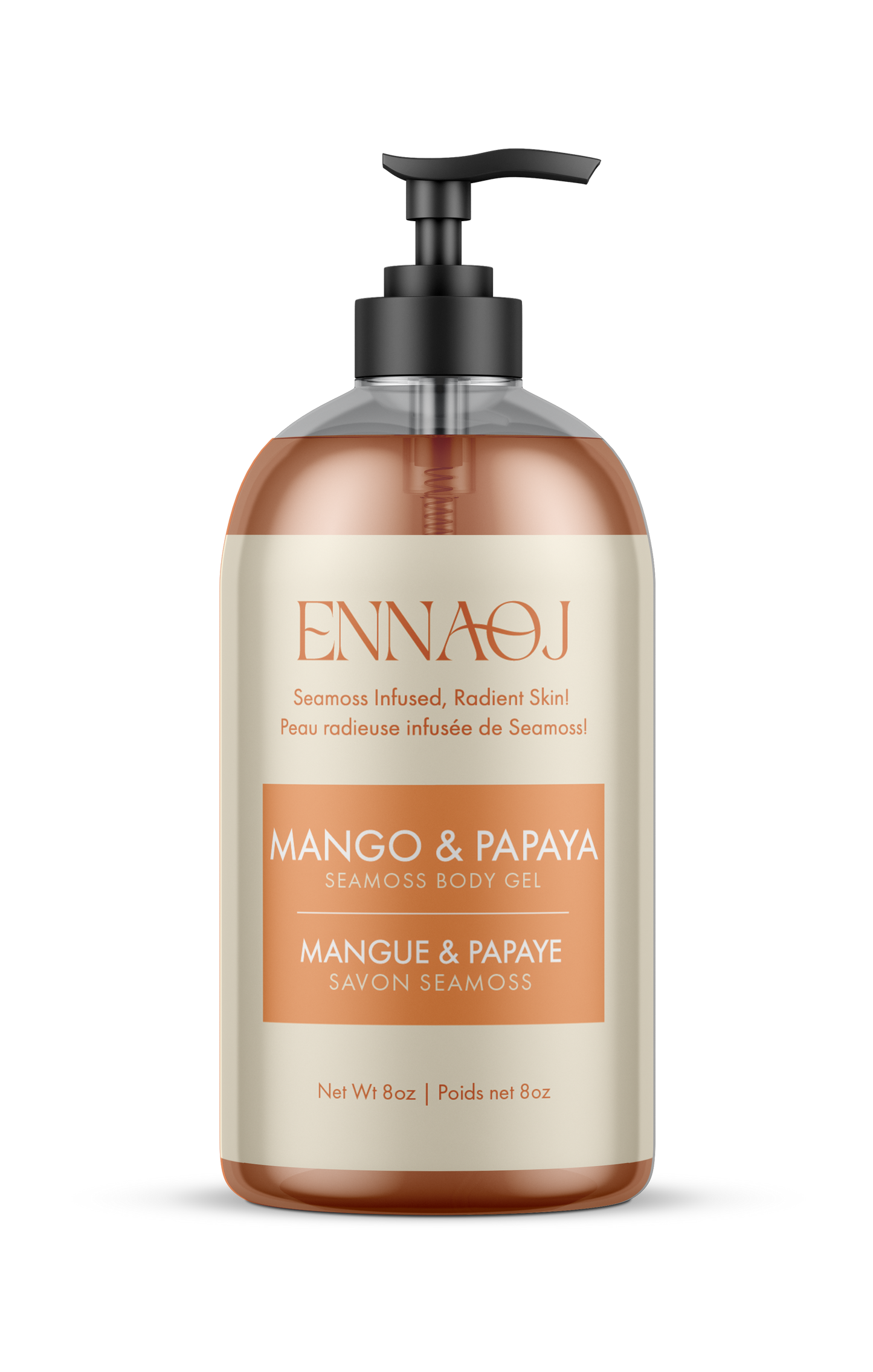 Mango and Papaya: Sea moss Shower Gel