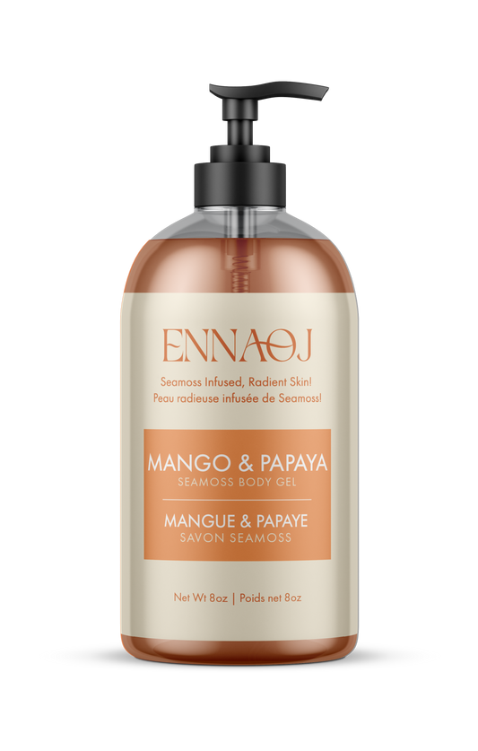 Mango and Papaya: Sea moss Shower Gel
