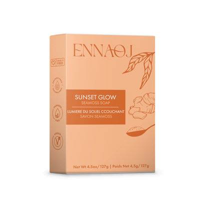 Sunset Glow: Sea moss Soap