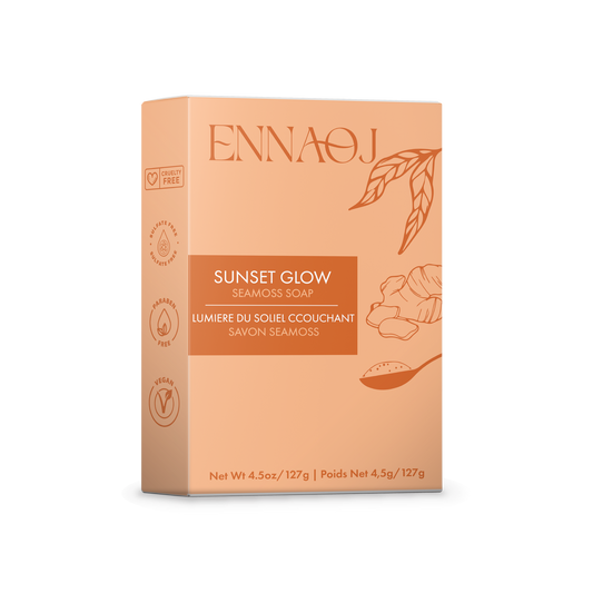 Sunset Glow: Sea moss Soap